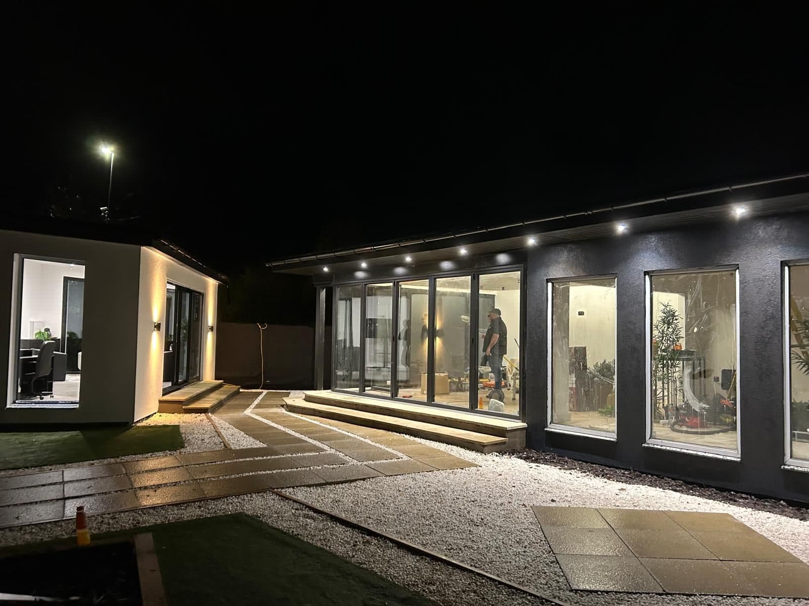 Interior electrical installation and lighting completed by Fife Electricians